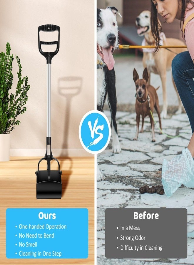 BohoBark Scooper for Large Dogs - Dog Poop Scoop Picker Upper Pet Waste Long Handle Heavy Duty XL Jumbo Scoopers for Grass Yard Doggie Poo Pick-up Claw Scoops... - Image 3